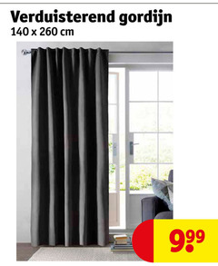  140 260 verduisterend gordijn cm 