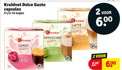  kruidvat huismerk dolce gusto capsules 2 8 16 600 kopjes lungo coffee koffiecapsules cafe compatibles avec mcafee latte ruk 16x cups 