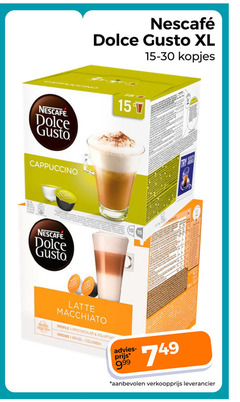  nescafe dolce gusto capsules 15 150 xl kopjes cappuccino selection try latte macchiato profile spectacular origins brazil colombia 