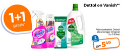  1 2 dettol vanish 2x beter kracht action hardnekkige vlekken taches tacks verwijdert 99 9 bacterien multi reinigingsdoekjes maxi pack allesreiniger nettoie tout parfaite force original spray liter 