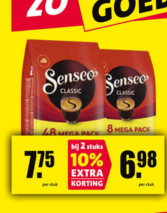  douwe egberts senseo koffiepads 2 8 10 48 classic mega pack stuks stuk 
