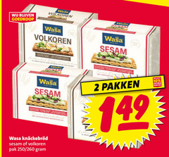  wasa knackebrod 2 4 10 100 volkoren since sesam vezels riche san jaar hetzelfde recept texture complets geroosterde authentiek anvers luchtige geroosterd pakken pak 250 260 