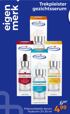 2 3 10 30 merk trekpleister retinol fijne lijntjes rimpels huidtextuur gezichtsserum serum intensief langdurig gehydrateerde huid smooth gladdere vitamine hyaluronzuur ml 