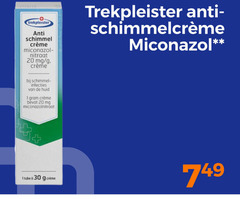  1 20 30 trekpleister anti schimmel nitraat mg infecties huid miconazolnitraat miconazol tube 