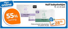  naif billendoekjes 3 16 24 55 online baby kids babydoekjes pak lotion wipes plastic free pack water 
