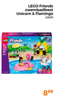  lego friends 99 zwembadfeest unicorn flamingo 5 pool party watch series online models leo 