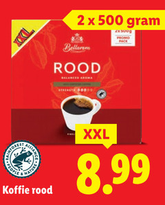  bellarom koffie 2 500 rood balanced aroma strength people nature xxl 