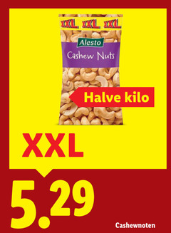  cashewnoten cashew nuts halve kilo xxl 
