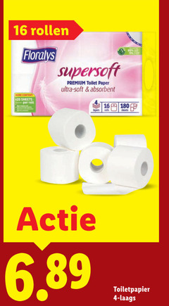  floralys toiletpapier 4 16 rollen content 20 sheets roll premium toilet paper ultra soft absorbent layers rolls 