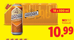  kordaat blikjes bier 18 500 xxl holland pilsener premium for fris puur ml nix18 pils 