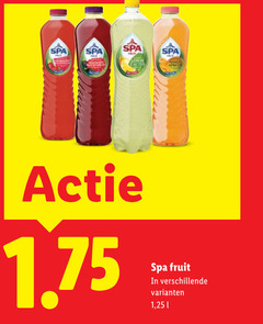  spa en fruit fruitdrank lemon mango 1 25 