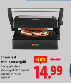  180 silver silvercrest mini contactgrill gebruiken tafelgrill open klappen vrij 