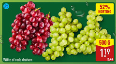  druiven 500 witte rode 
