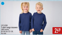  100 lily shirt lange mouwen katoen stuk 