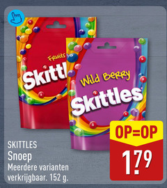  skittles snoep fruits meerdere wild berry 