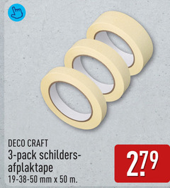  3 50 279 deco craft pack schilders afplaktape mm 