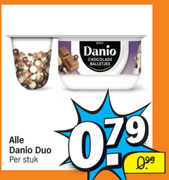  duo danio chocolade balletjes stuk 