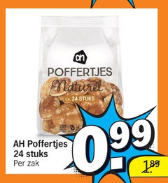  albert heijn huismerk poffertjes 24 naturel ca. stuks zak 