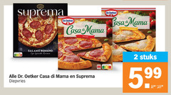  dr oetker diepvriespizza 2 dr.oetker casa mama salame to fresh sa quattro formaggi romano tipo spianata romana dr. diepvries score stuks 5 99 