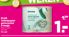 plus huismerk toiletpapier 2 3 4 100 150 eur gerecycled pak rollen zacht gevoel ongebleekt led 