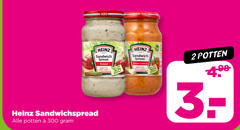  heinz sandwich spread 2 3 30 300 naturel fris sandwichspread potten groenten tomaat lente 
