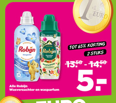  robijn wasverzachter 2 5 65 100 korte koude wa geur classics intense morgenfris langdurig frisse zacht dagen fris wasjes paradise secret stuks 
