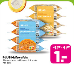  plus huismerk wafels 4 44 ingredient zeezout portieverpakking datum maiswafels paprika handige nutri score cd portieverpakkingen stuks pak 