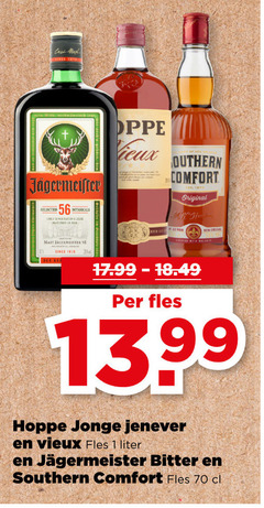  hoppe southern comfort jagermeister kruidenbitter vieux jenever bourbon 1 cast mast selected botanicals since original new fles jonge liter bitter 