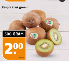  kiwi 200 500 zespri green kilo 