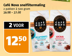 klik op dit plaatje voor een vergroting en voor vergelijkbare aanbiedingen gerelateerd aan
cafe nova koffie 2 500 mcafee snelfiltermaling pakken aroma cafe nova koffie 2 500 mcafee snelfiltermaling pakken aroma