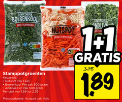  hutspot groenten boerenkool andijvie 1 500 1000 grootverpakking min score stamppotgroenten zak kilo fijn stuk 