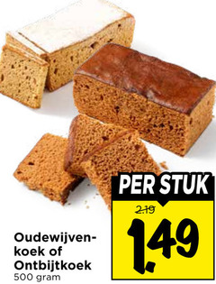  ontbijtkoek 500 koek stuk 
