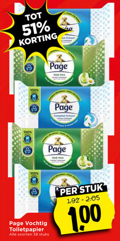  page vochtig toiletpapier 100 all schoon soorten stuks stuk 