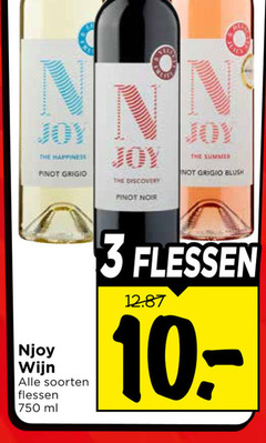  rose witte wijn rode 3 750 joy happiness pinot grigio discovery summer blush flessen njoy soorten ml 