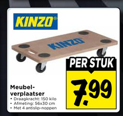  4 150 kinzo meubel draagkracht kilo cm antislip noppen stuk 