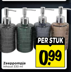  zeepdispenser 330 zeeppompje inhoud ml stuk 