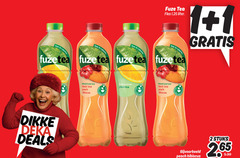  fuze tea ice 1 calories fles liter fuzetea infused iced green black peach hibiscus leave dikke deka deals 2stuks 