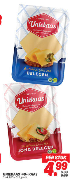  uniekaas kaas 1956 nederland hollands stuk belegen vegetarisch jong 48 