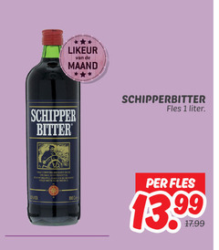  schipperbitter kruidenbitter 1 schipper bitter likeur maand fles liter 