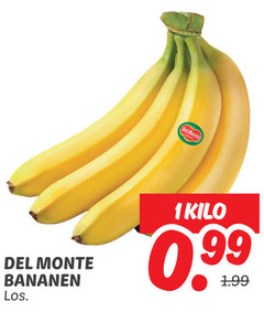  bananen 1 monte kilo 