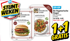  de vegetarische slager vegetarisch 1 2 80 100 180 730 weken veganistische burger basis soja vitamine ijzer kipstuckjes stukjes porties eiwit soorten stuks 