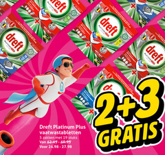  dreft vaatwasmiddel 5 19 notre nettoyage nouveau platinum all one anti matt technology clean collectie korte courts coll programma reinigings collection vaatwastabletten zakken stuks 