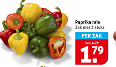  paprika 3 mix zak stuks 17 