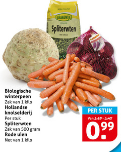  rode uien spliterwten winterpeen 1 500 biologische zak kilo hollandse knolselderij stuk brandwijk holland 