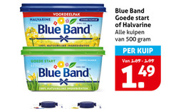  blue band margarine 18 100 500 halvarine vitamines palmolive natuurlijke start calcium ingredienten kuip 
