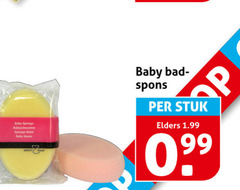  baby sponge spons bad stuk elders 