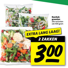  groentenpakket 2 300 400 chin roerbak hollandse stijl italiaanse groenten zak lang laag zakken 