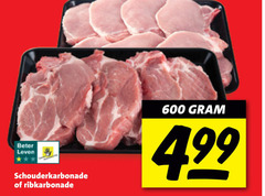  karbonade 600 beter leven schouderkarbonade ribkarbonade 