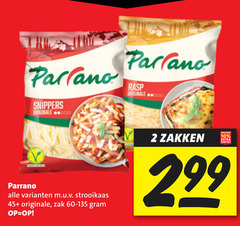  parrano geraspte kaas 2 10 parlano snippers originale 00 strooikaas 45 zak rasp zakken 