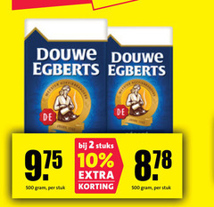  douwe egberts koffie 2 10 500 stuks stuk 